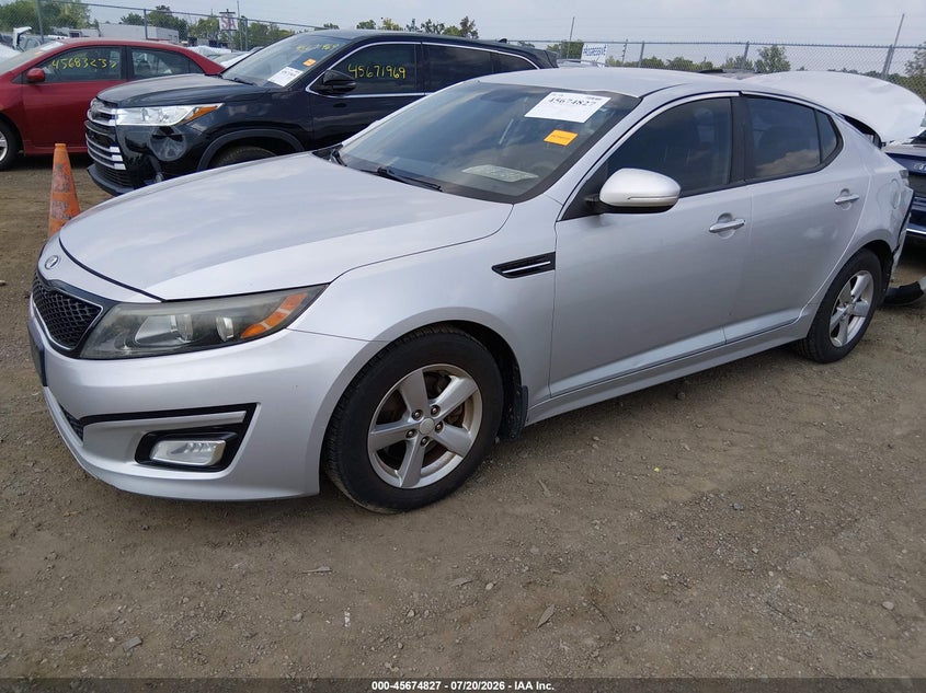 Vin: 5xxgm4a72fg353479, lot: 46173427, kia optima lx 20152