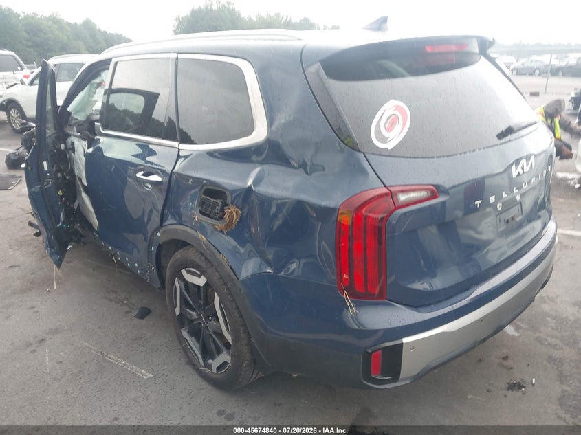 Vin: 5xyp64gc7pg331277, lot: 46173440, kia telluride s 20233