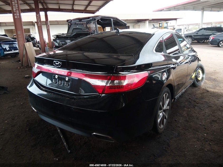 Vin: kmhfg4jg6fa484571, lot: 46173459, hyundai azera 20154