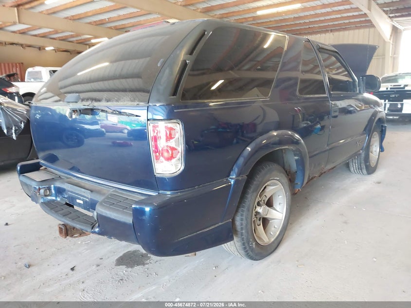 2004 Chevrolet Blazer Xtreme VIN: 1GNCS18X24K147811 Lot: 45674872