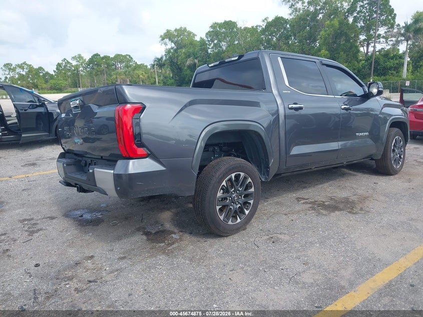 Vin: 5tfja5dbxtx373102, lot: 46173475, toyota tundra limited crewmax 5.5' bed 20264