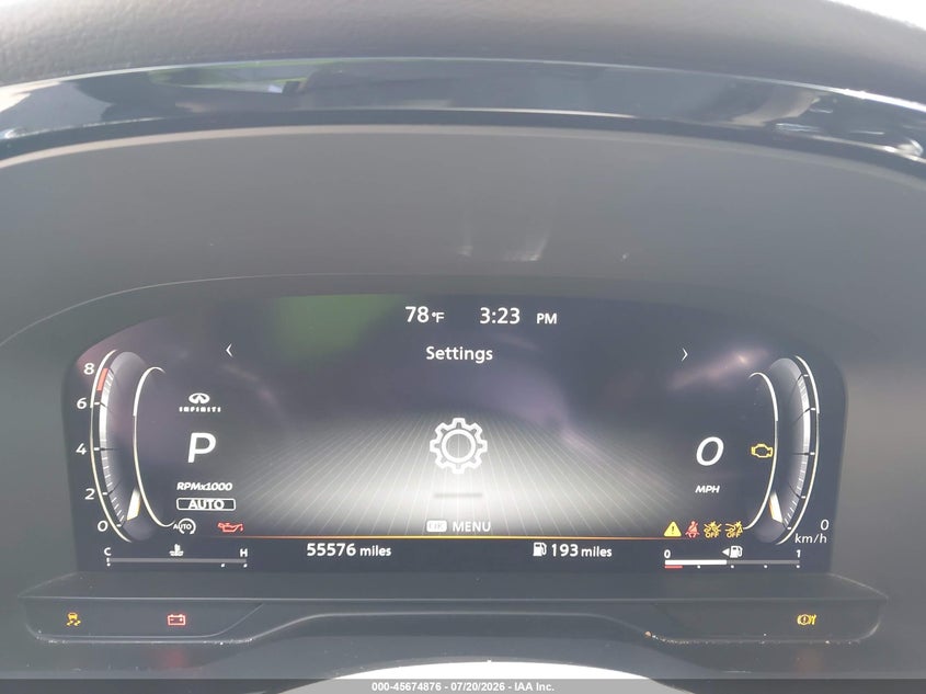 2023 INFINITI QX60 auction photo 7