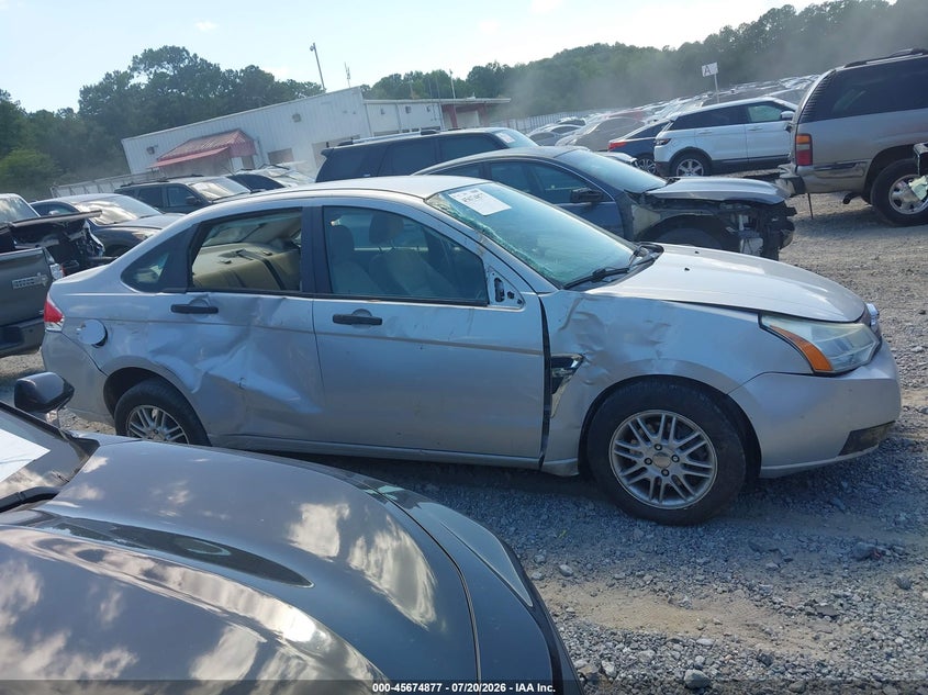 2008 Ford Focus Se/Ses VIN: 1FAHP35N88W121930 Lot: 45674877