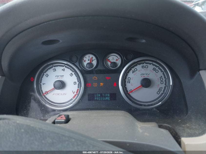 2008 Ford Focus Se/Ses VIN: 1FAHP35N88W121930 Lot: 45674877