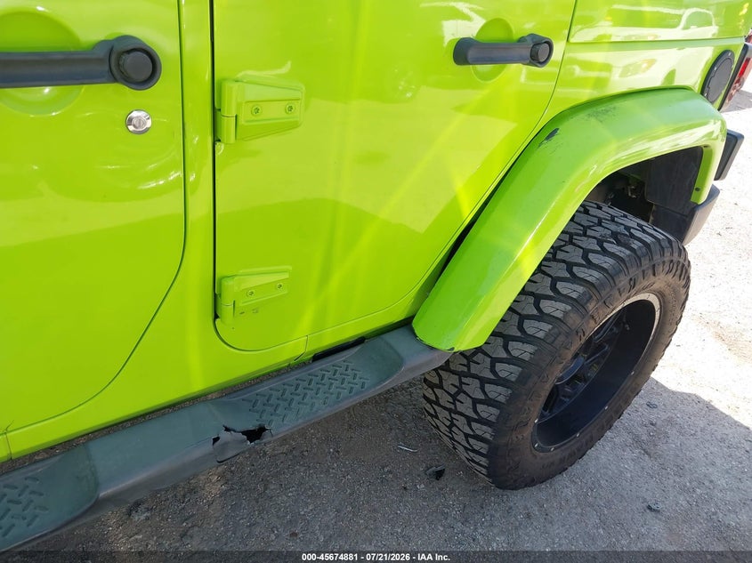 2013 Jeep Wrangler Unlimited Sahara VIN: 1C4BJWEG0DL542167 Lot: 45674881