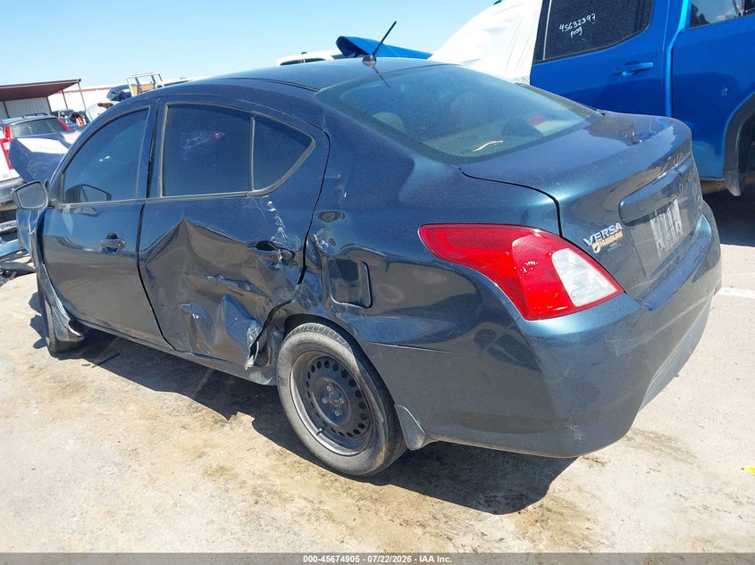 Vin: 3n1cn7ap2hl887878, lot: 46173505, nissan versa 1.6 s 20173