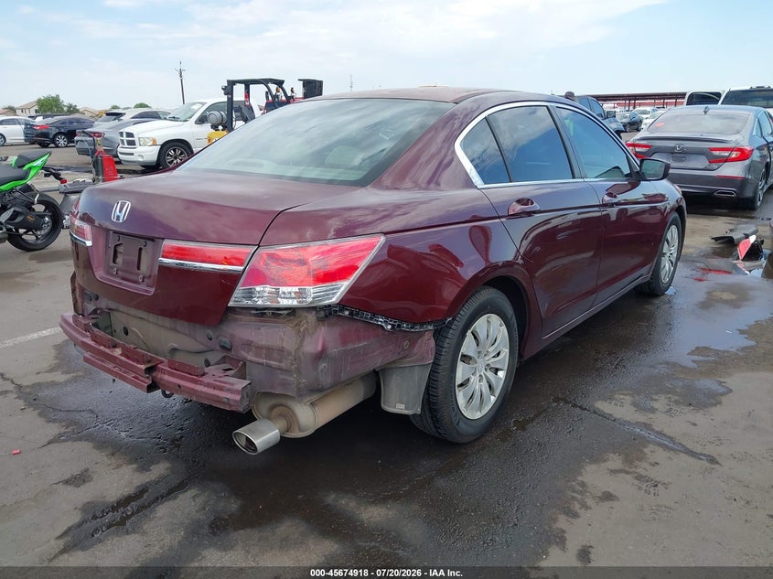 2012 Honda Accord 2.4 Lx VIN: 1HGCP2F37CA091984 Lot: 45674918