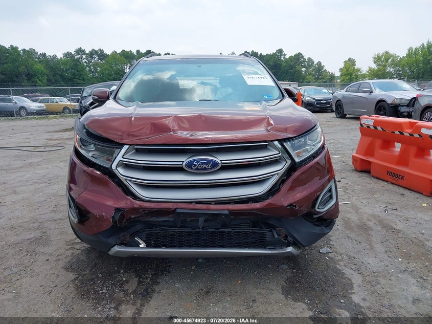 2016 Ford Edge Sel VIN: 2FMPK4J92GBB56896 Lot: 45674923