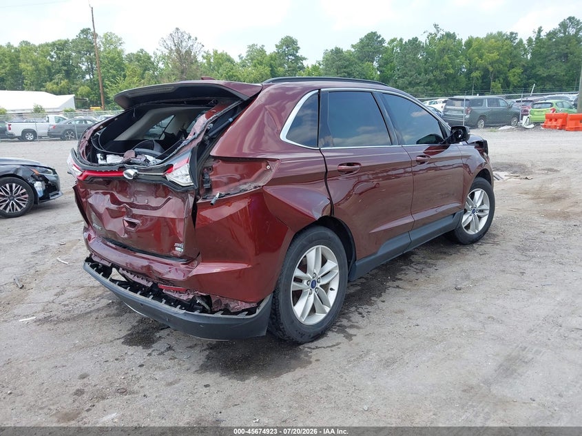 Vin: 2fmpk4j92gbb56896, lot: 46173523, ford edge sel 20164