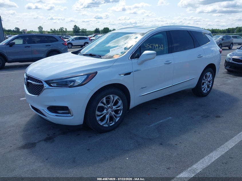 Vin: 5gaevckw8mj128207, lot: 46173529, buick enclave awd avenir 20212