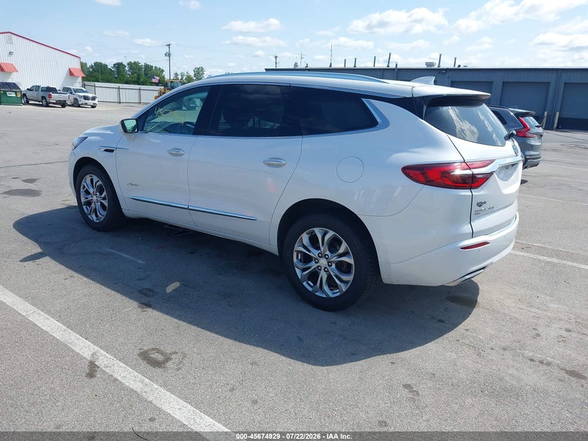 Vin: 5gaevckw8mj128207, lot: 46173529, buick enclave awd avenir 20213