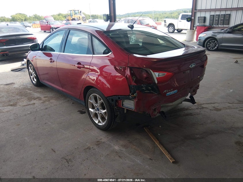 2014 Ford Focus Titanium VIN: 1FADP3J2XEL349368 Lot: 45674941