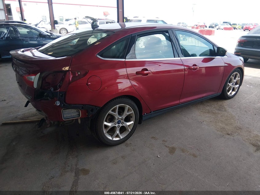 2014 Ford Focus Titanium VIN: 1FADP3J2XEL349368 Lot: 45674941