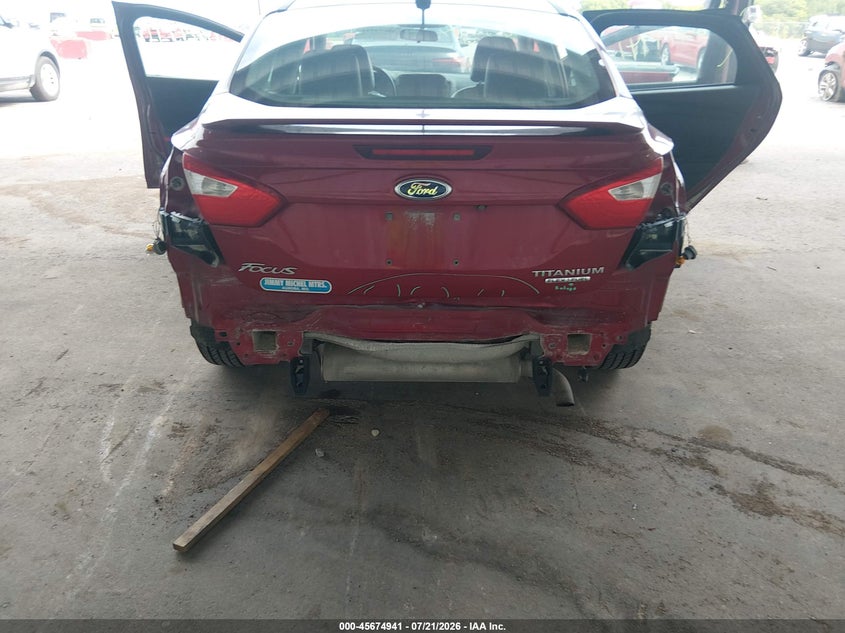 2014 Ford Focus Titanium VIN: 1FADP3J2XEL349368 Lot: 45674941