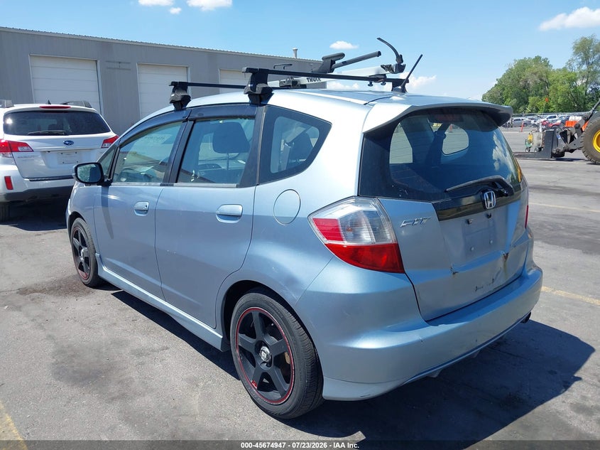 Vin: jhmge8h55bc009307, lot: 46173547, honda fit sport 20113