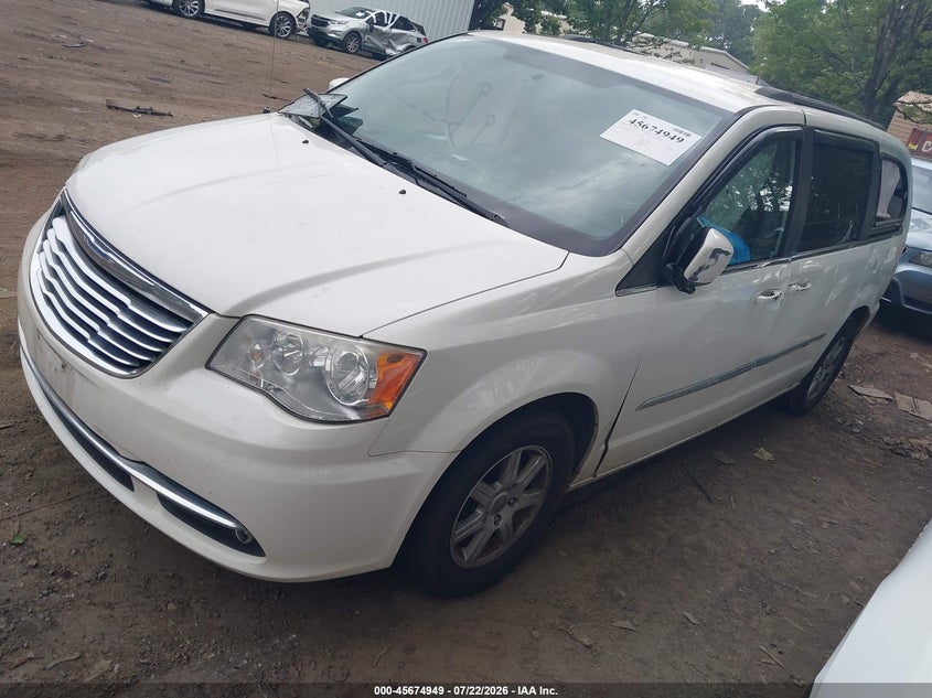 Vin: 2c4rc1bg1dr584385, lot: 46173549, chrysler town & country touring 20132