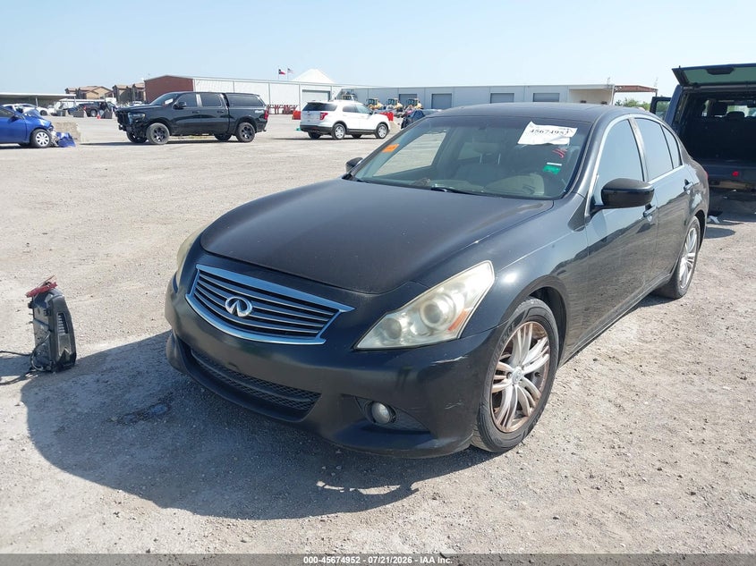2010 INFINITI G37 auction photo 2