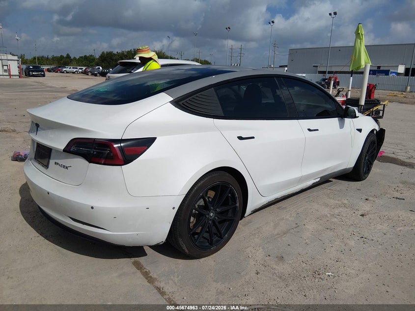 Vin: 5yj3e1ea5mf016689, lot: 46173563, tesla model 3 standard range plus rear-wheel drive 20214