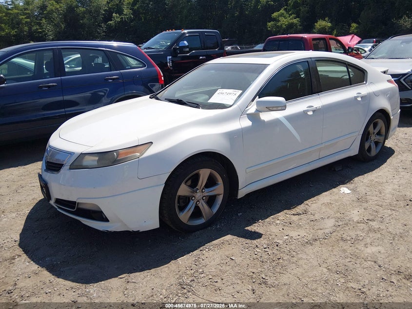 2013 Acura TL, Rear, IAAI, VIN 19UUA9E5XDA003755 — photo 2