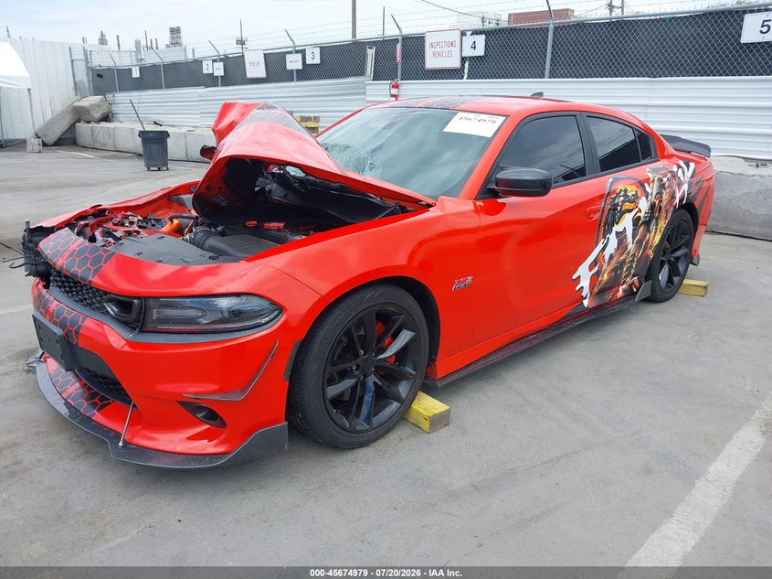 2020 DODGE CHARGER SEDAN 6.4L V-8 , 485HP