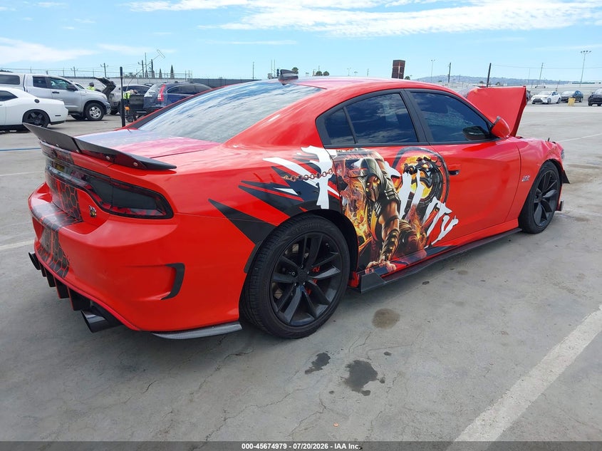 2020 DODGE CHARGER SEDAN 6.4L V-8 , 485HP