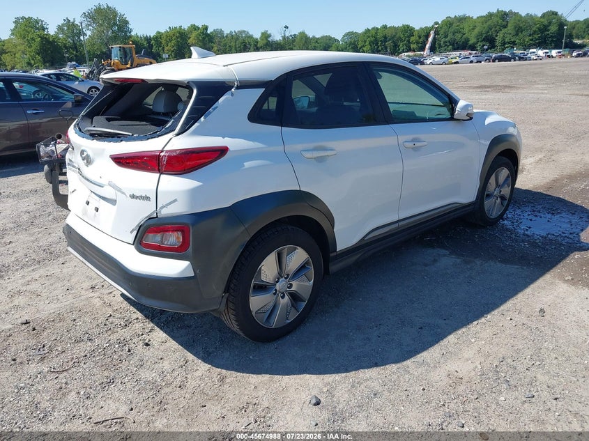 Vin: km8k53ag9mu128366, lot: 46173588, hyundai kona electric ultimate 20214
