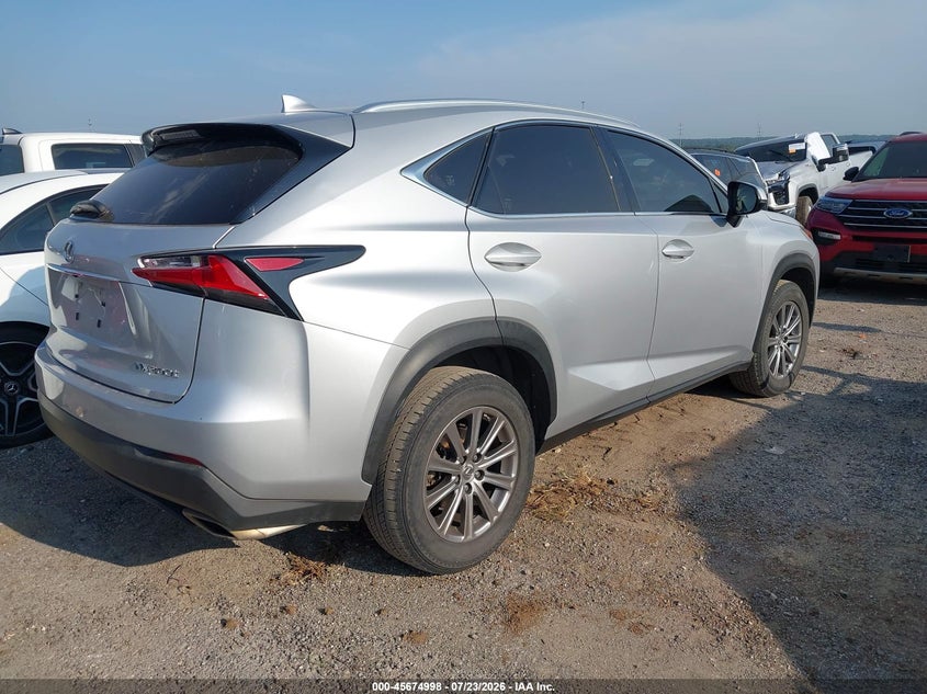 Vin: jtjyarbz3g2041380, lot: 46173598, lexus nx 200t 20164