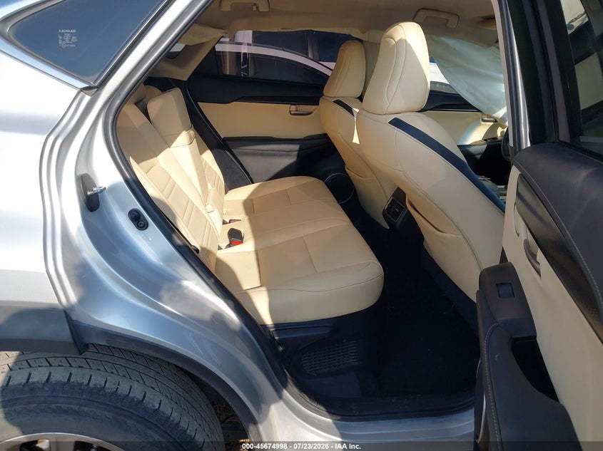 2016 LEXUS NX 200T auction photo 8