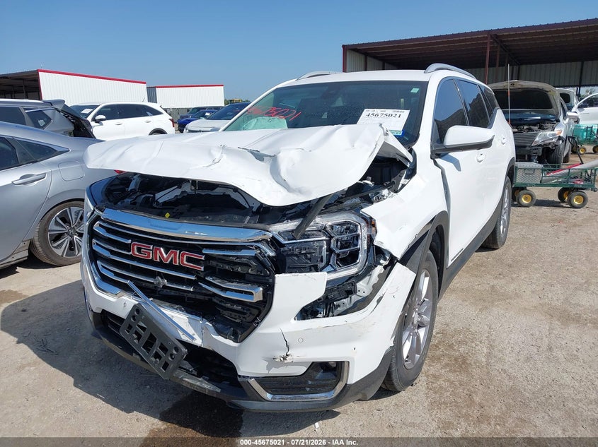 Vin: 3gkalpev6nl230052, lot: 46173621, gmc terrain fwd slt 20222