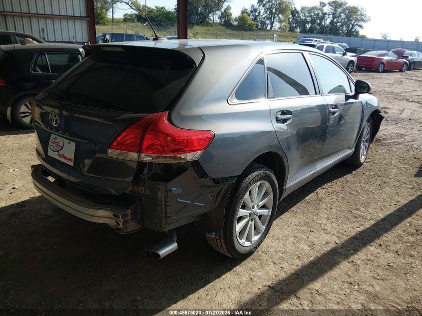 Vin: 4t3za3bb5bu039363, lot: 46173623, toyota venza 20114