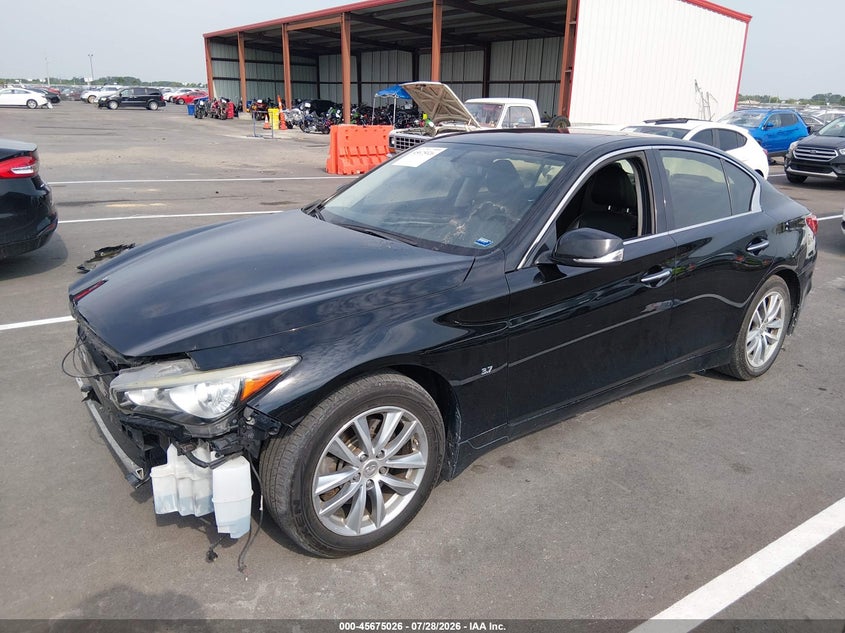 Vin: jn1bv7ar2fm416331, lot: 46173626, infiniti q50 premium 20152