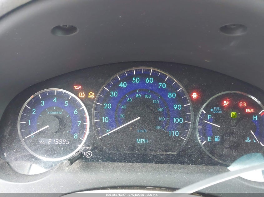 2010 Toyota Sienna Le VIN: 5TDKK4CC8AS307835 Lot: 45675027