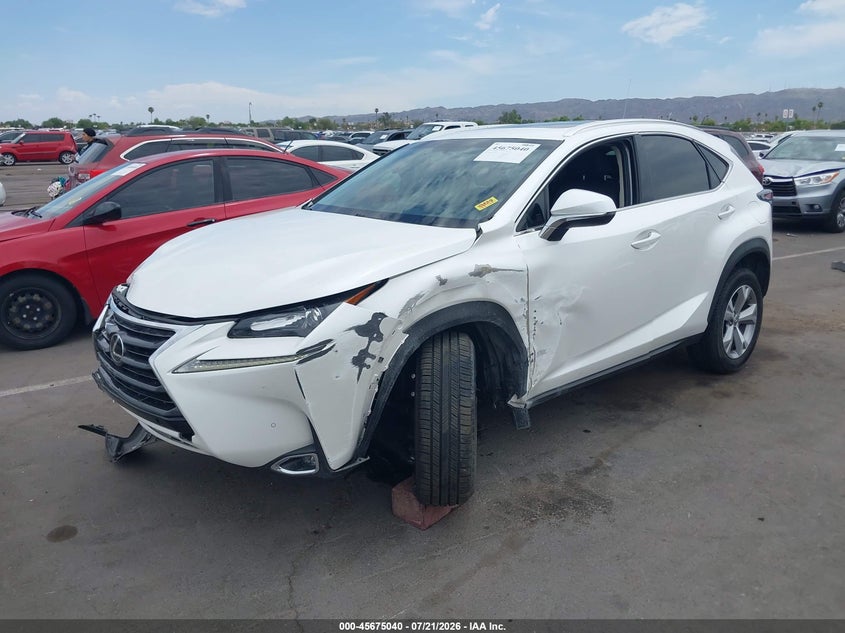Vin: jtjyarbz4h2059064, lot: 46173640, lexus nx 200t 20172