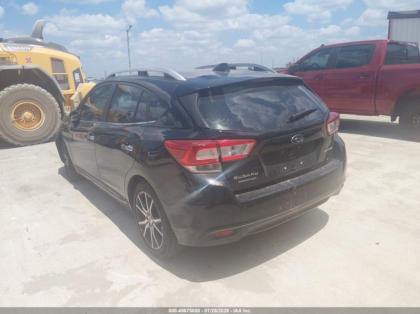 Vin: 4s3gtas67k3747691, lot: 46173650, subaru impreza 2.0i limited 20193