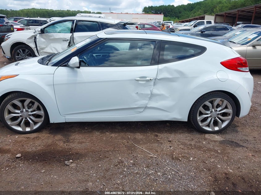 2012 Hyundai Veloster Base W/Gray VIN: KMHTC6AD7CU069527 Lot: 45675072