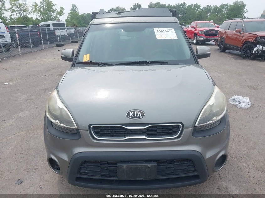 2012 Kia Soul + VIN: KNDJT2A67C7384073 Lot: 45675076