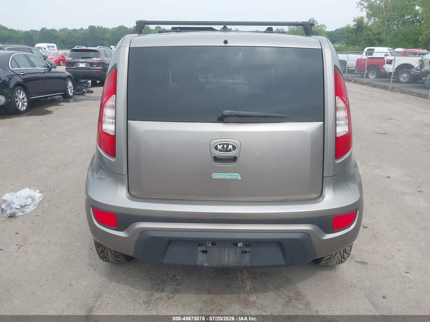 2012 Kia Soul + VIN: KNDJT2A67C7384073 Lot: 45675076