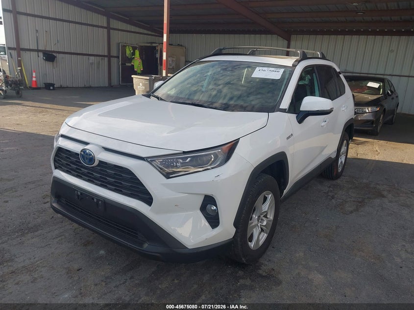 2021 TOYOTA RAV4 HYBRID auction photo 2