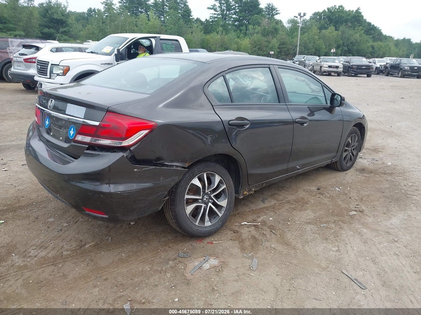 2013 Honda Civic Ex VIN: 19XFB2F89DE251559 Lot: 45675089
