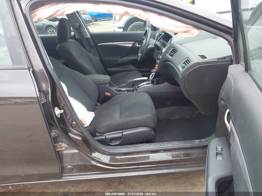 2013 Honda Civic Ex VIN: 19XFB2F89DE251559 Lot: 45675089