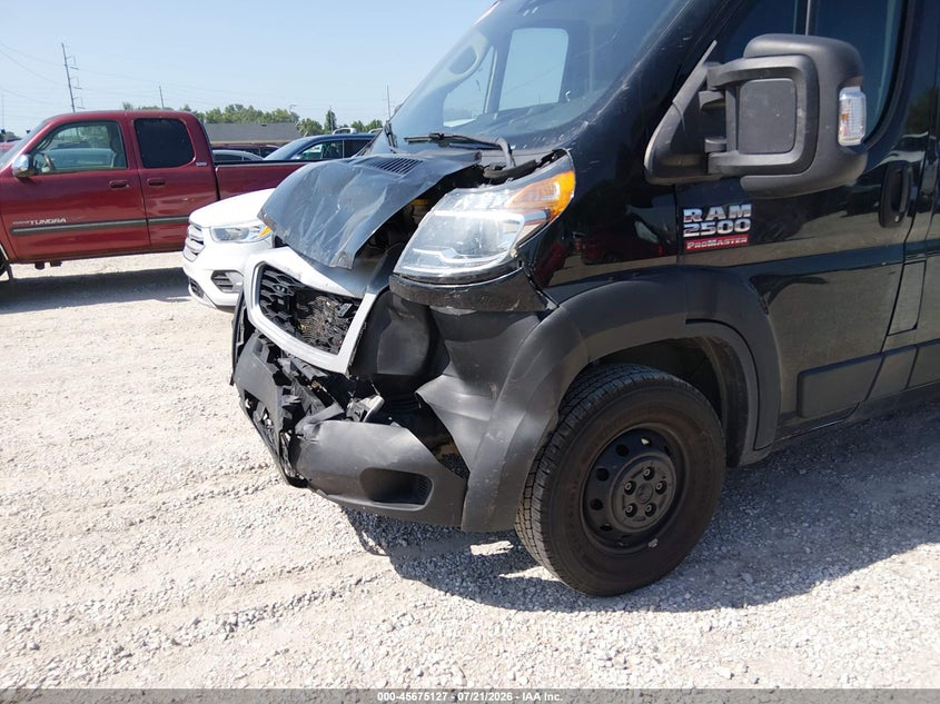2022 Ram Promaster 2500 High Roof 159 Wb VIN: 3C6LRVDG9NE135572 Lot: 45675127