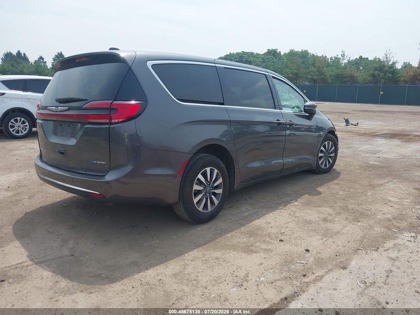 Vin: 2c4rc1l75pr541591, lot: 46173735, chrysler pacifica hybrid touring l 20234