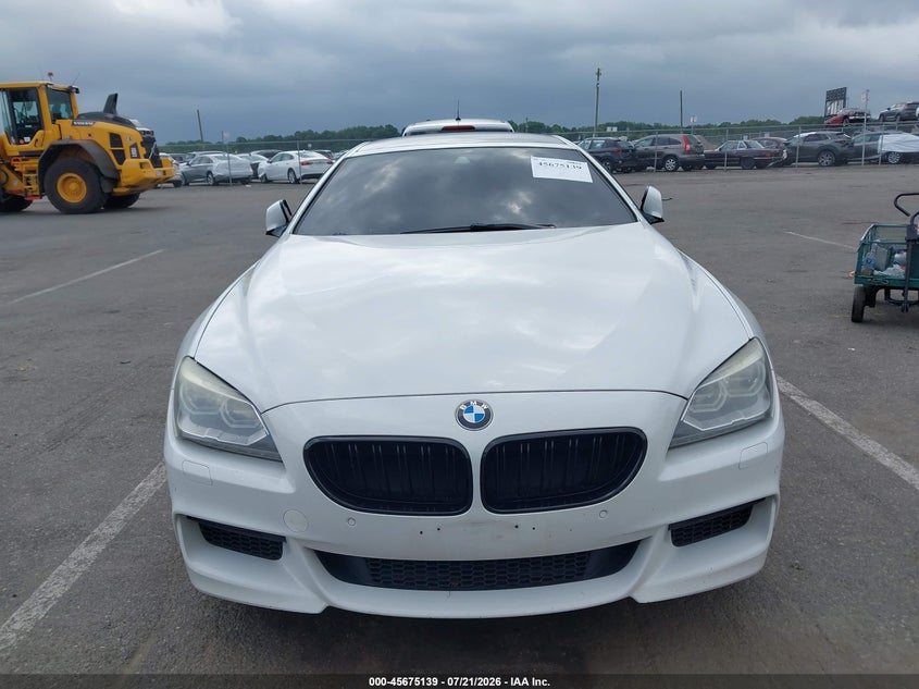 2014 BMW 650I Gran Coupe VIN: WBA6B2C57ED129566 Lot: 45675139