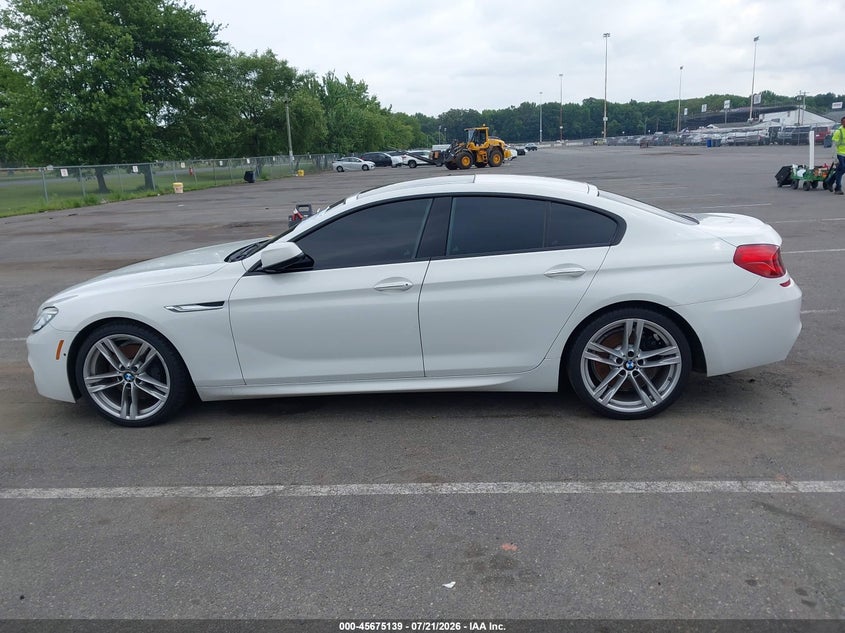 2014 BMW 650I Gran Coupe VIN: WBA6B2C57ED129566 Lot: 45675139