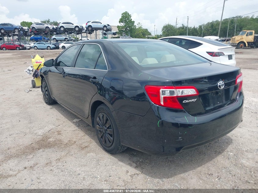 2012 TOYOTA CAMRY auction photo 3