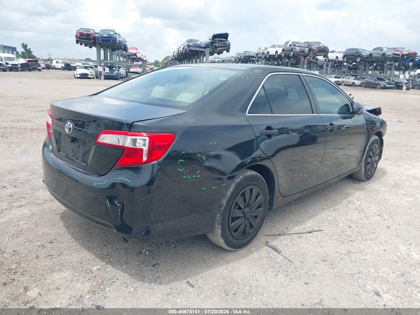 2012 TOYOTA CAMRY auction photo 4