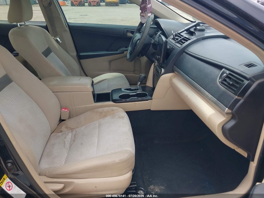 2012 TOYOTA CAMRY auction photo 5