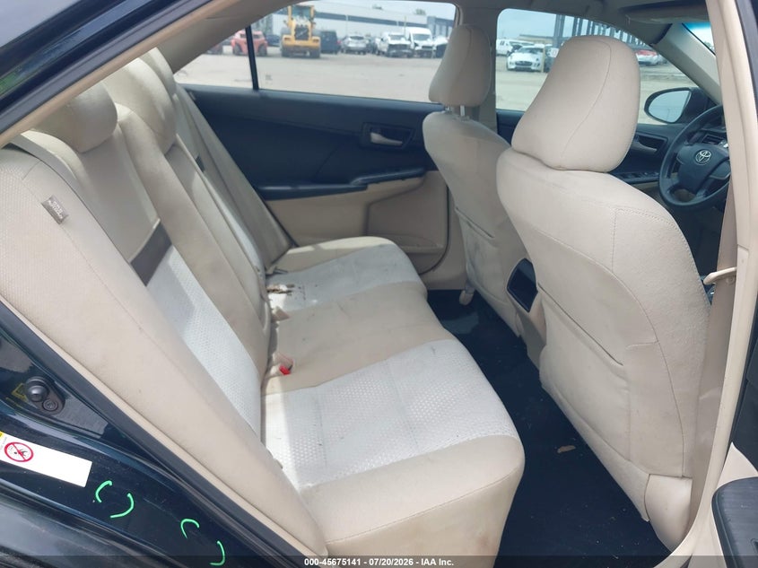 2012 TOYOTA CAMRY auction photo 8