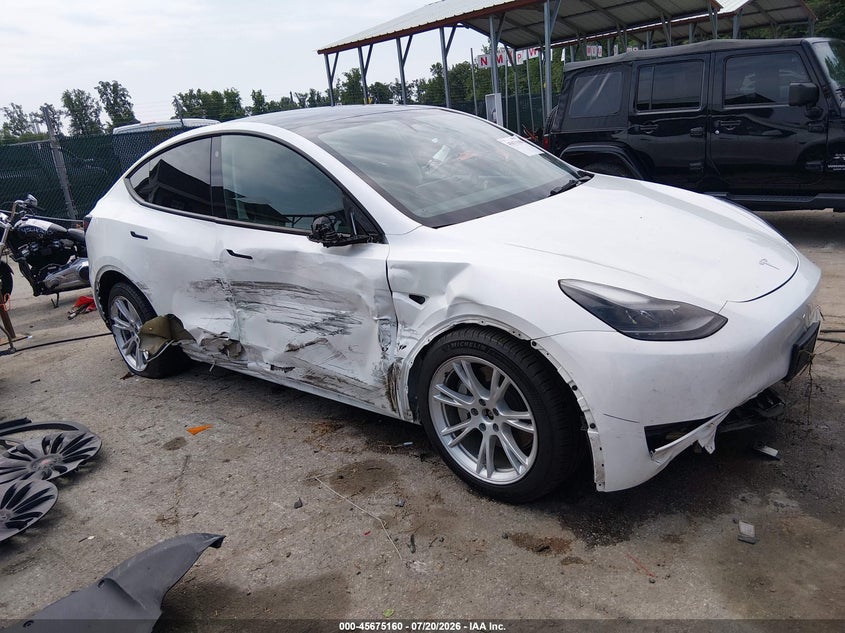 Vin: 7saygdee6pf665784, lot: 46173760, tesla model y awd/long range dual motor all-wheel drive 2023 img_1
