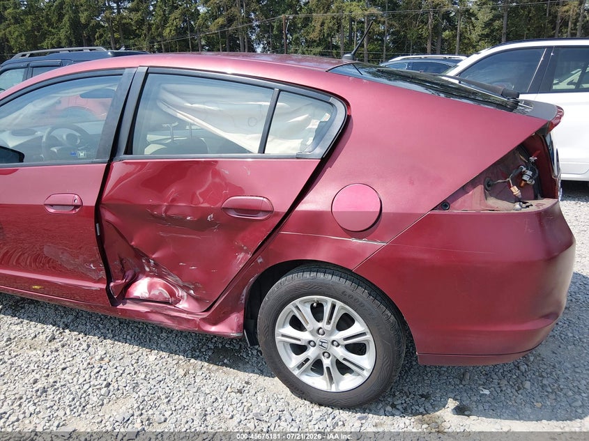 2010 Honda Insight Ex VIN: JHMZE2H72AS024620 Lot: 45675181